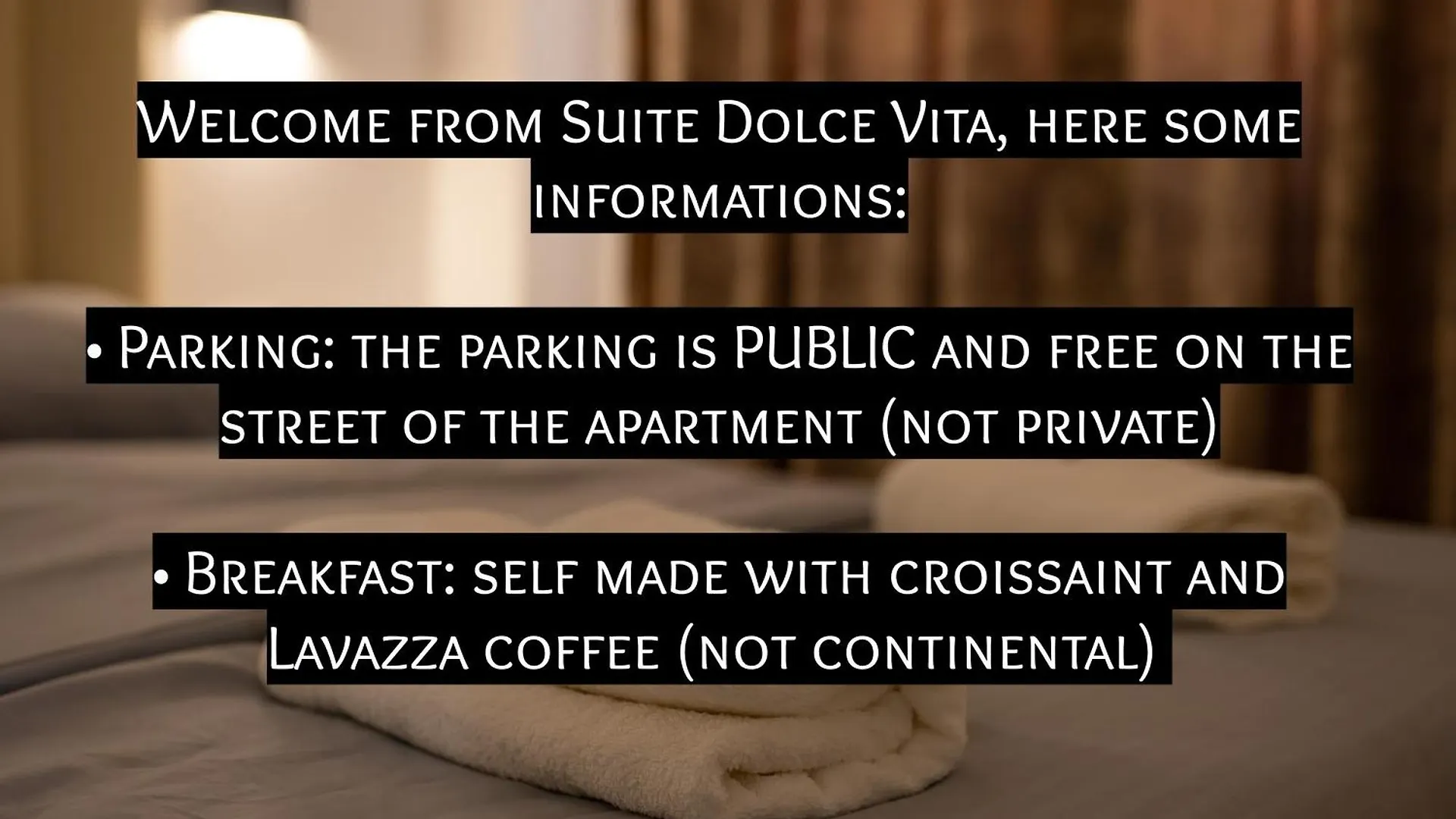 Suite Dolce Vita location